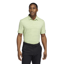 Space-Dyed Striped Polo Shirt